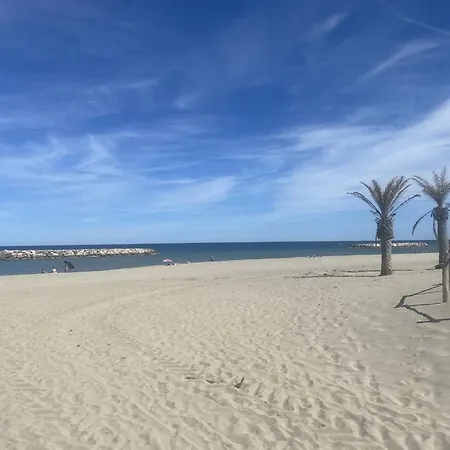 T2 Moderne, Pres De La Plage, Terrasse Equipee, Parking Prive - - Fr-1-782-27 Lägenhet Le Barcarès