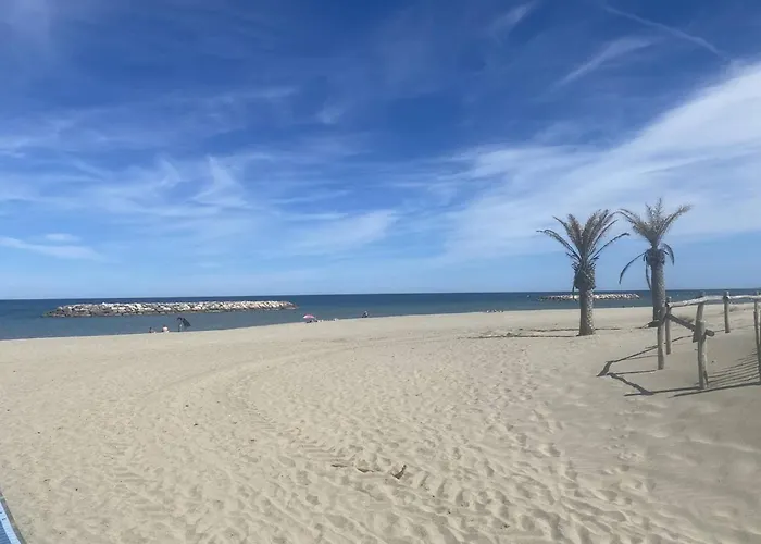 T2 Moderne, Pres De La Plage, Terrasse Equipee, Parking Prive - - Fr-1-782-27 Апартаменты Ле Баркарес